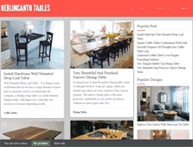 Tablet Screenshot of beblincanto.com